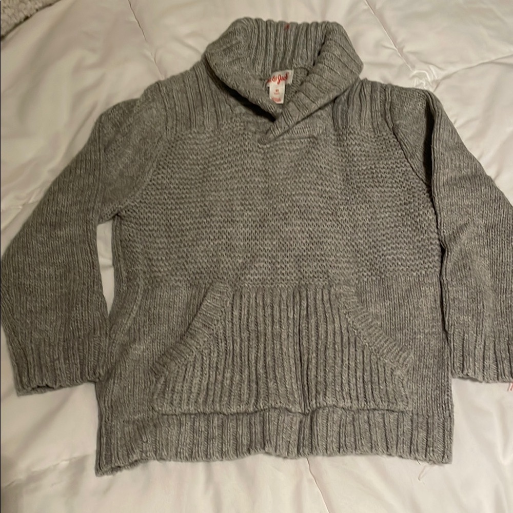 Cozy Gray toddler Sweater